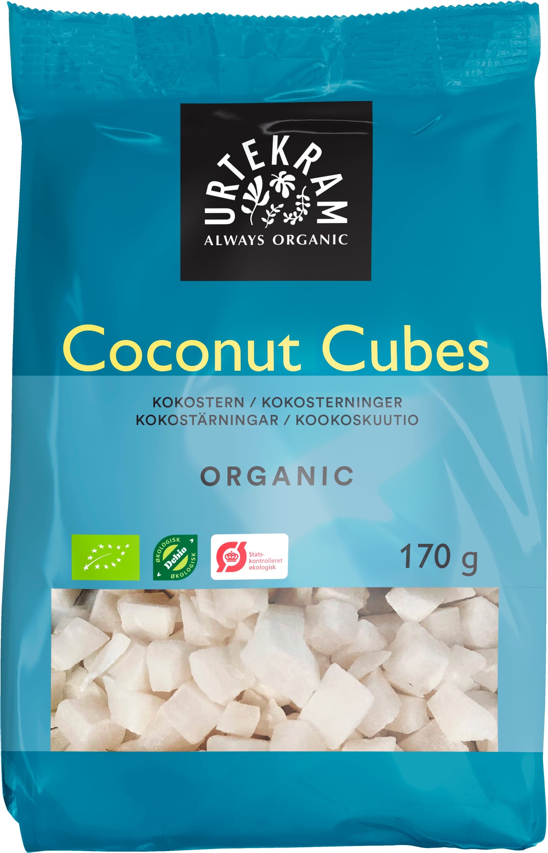 Urtekram Kokostärninga EKO 170 g