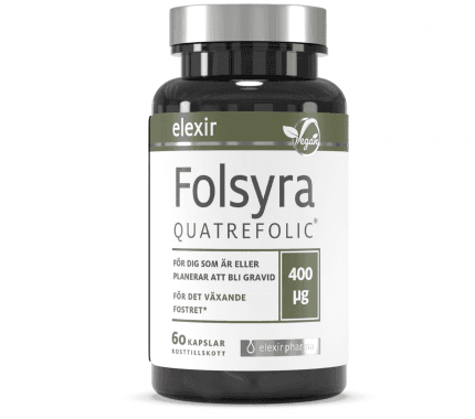 Elexir Pharma Folsyra 60 kapslar