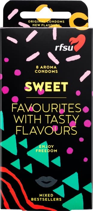 RFSU Sweet Aromakondomer 8 st
