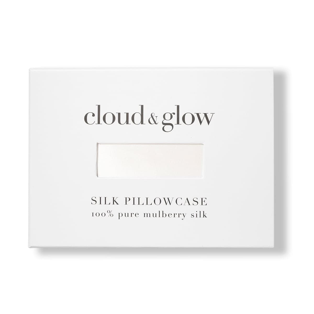 Cloud & Glow Silk Pillowcase White 2