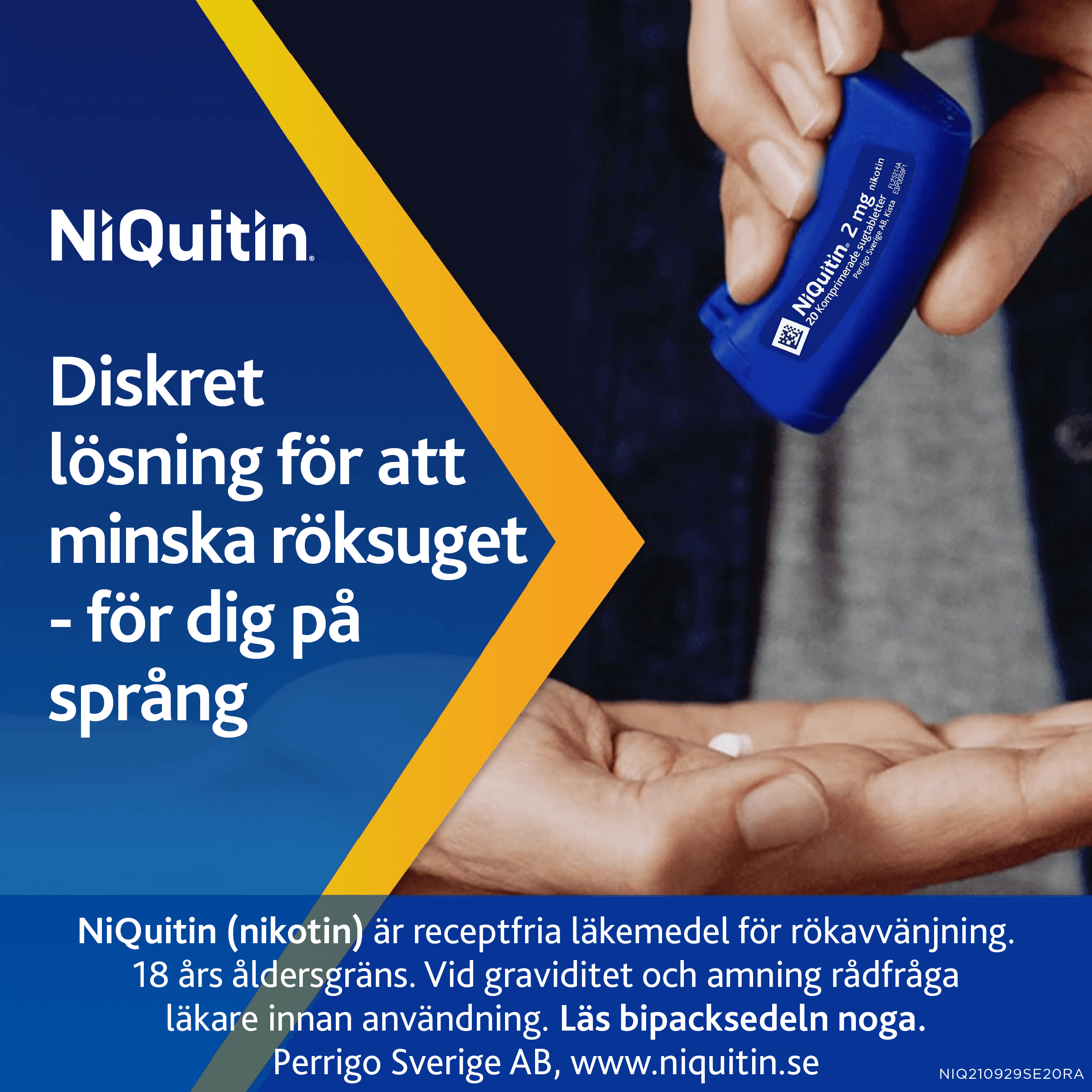 NiQuitin Komprimerad Sugtablett 2 mg 3