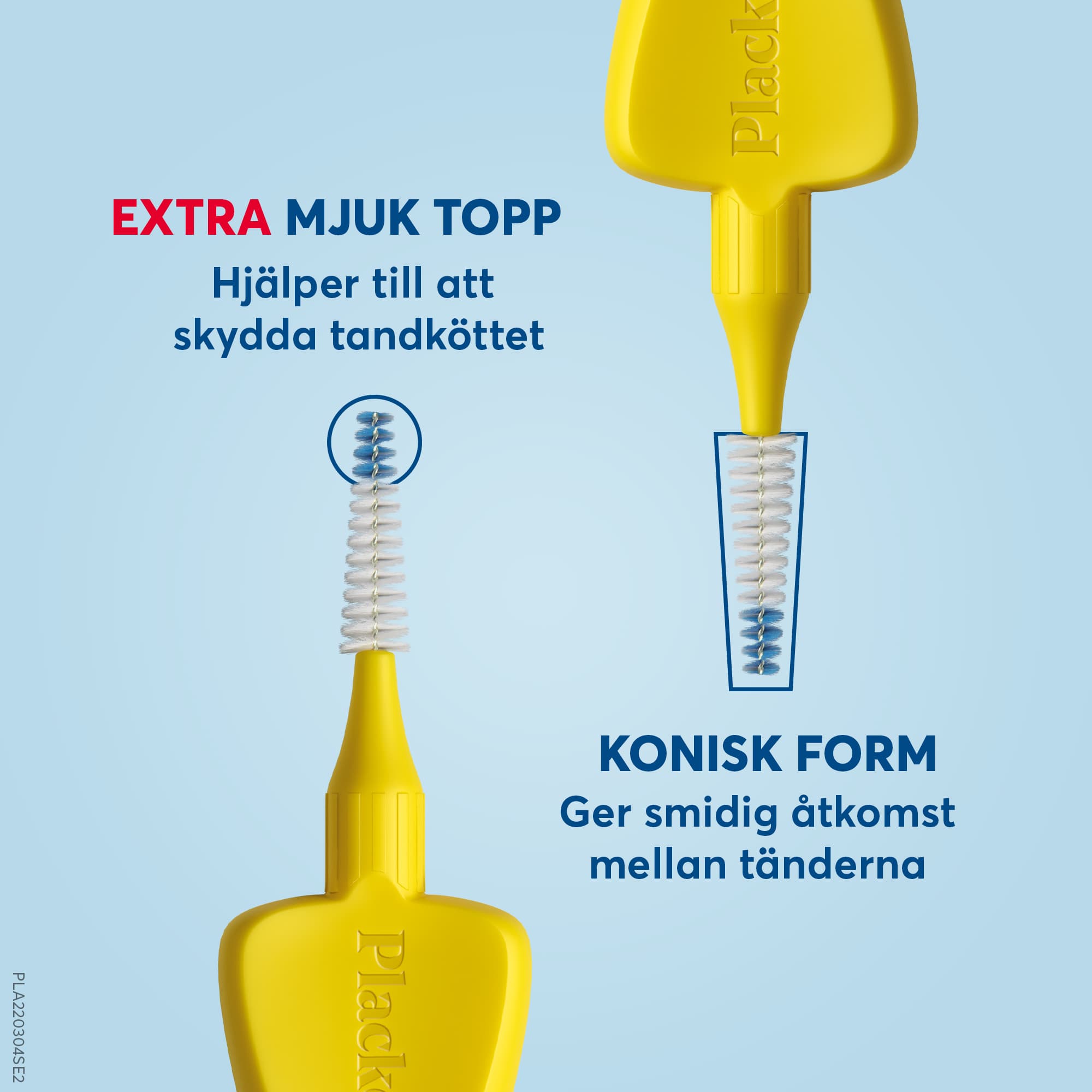 Plackers Gentle Brush 0,7 mm 3