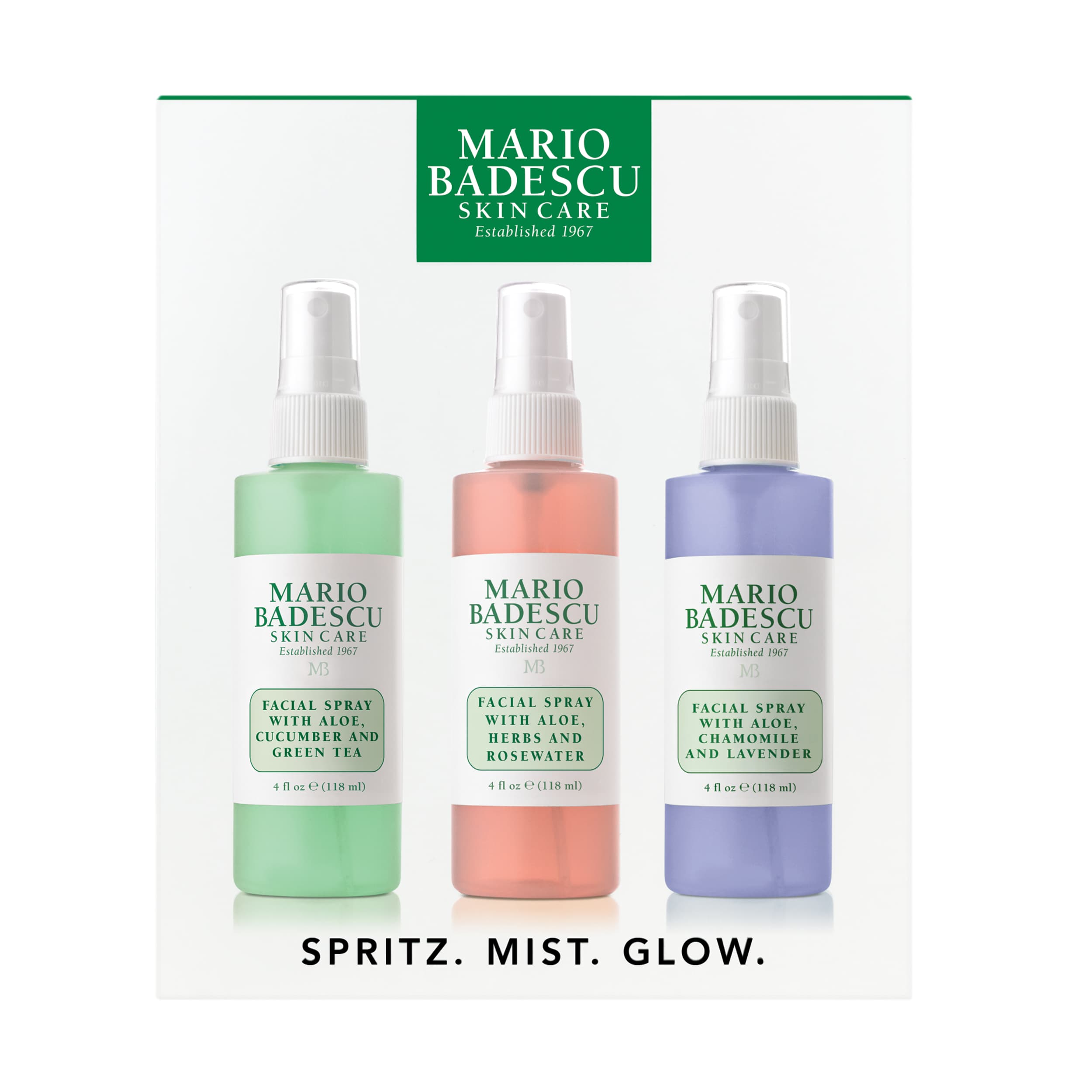 Mario Badescu Spritz Mist glow Kit 3x118 ml 2