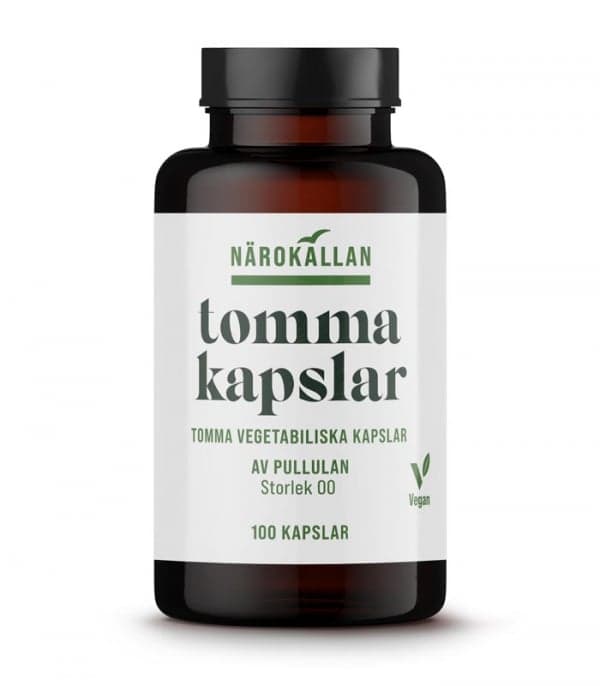 Närokällan Tomma kapslar 100 kapslar
