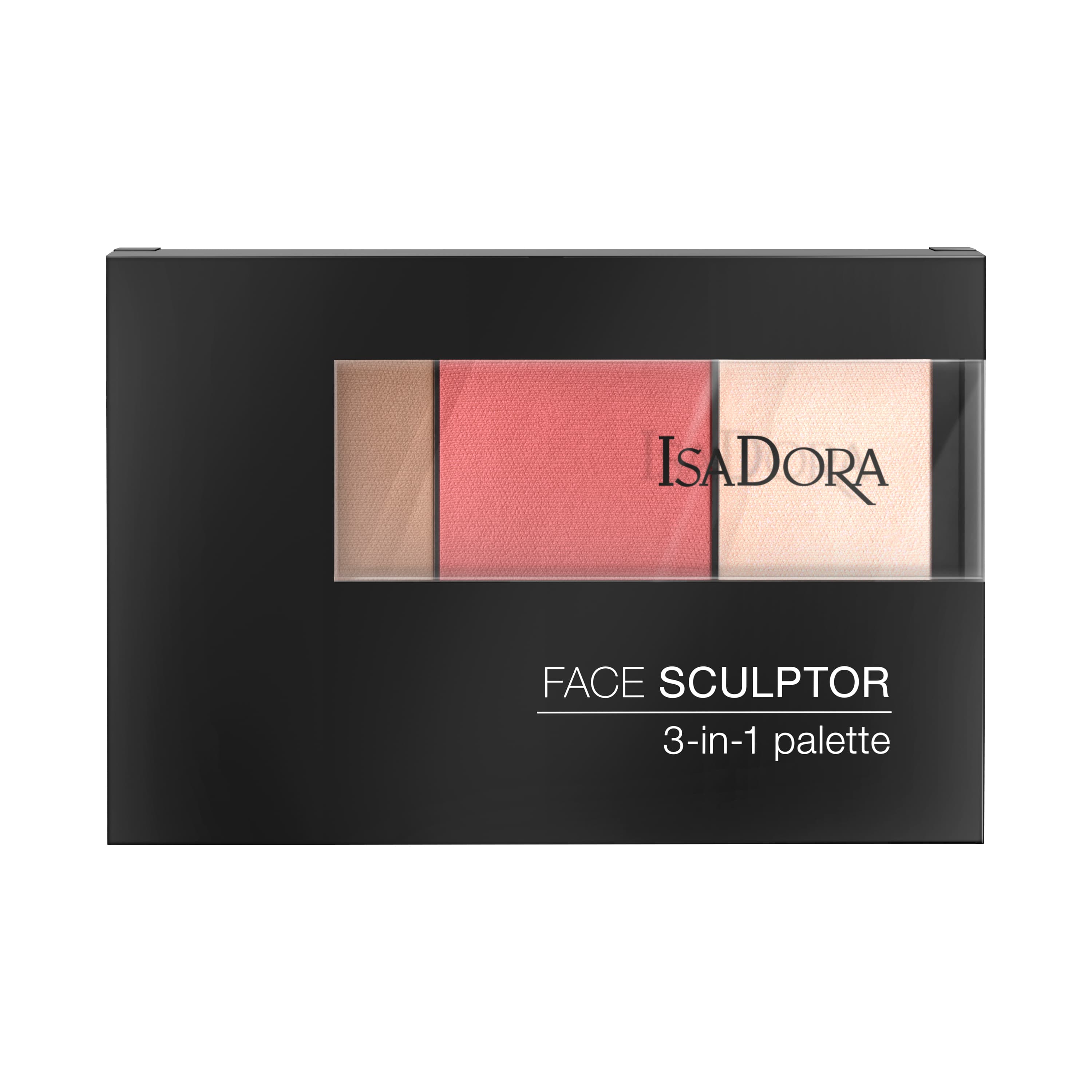 IsaDora Face Sculptor 3-in-1 Palette 63 Mauve Classic 2