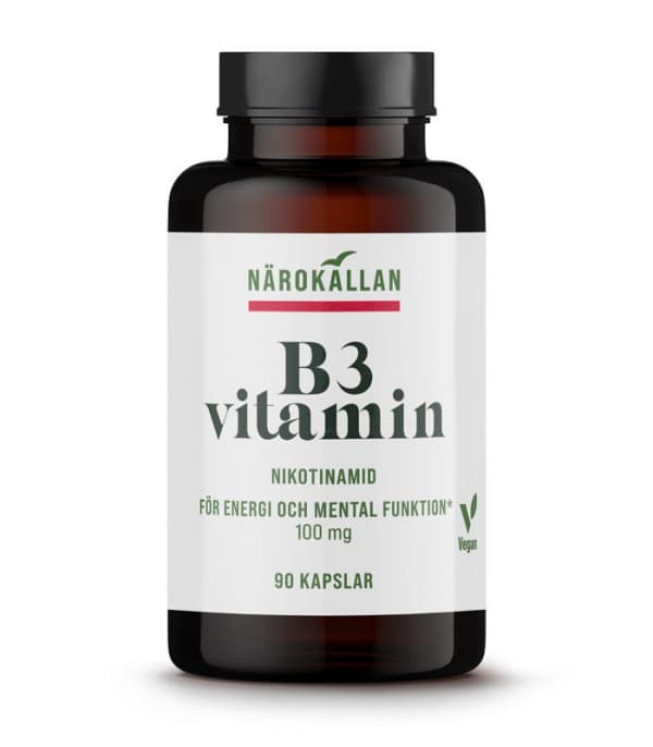 Närokällan B3 Niacinamid 100 mg 90 kapslar