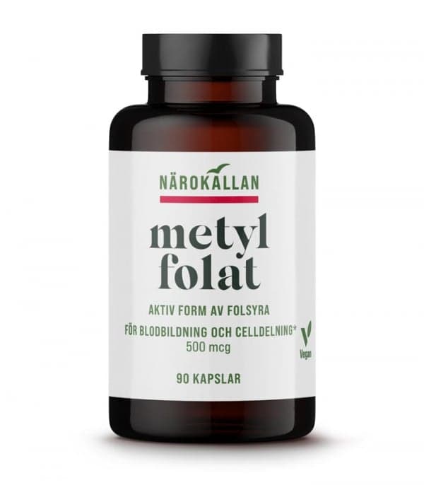 Närokällan Metylfolat 90 kapslar