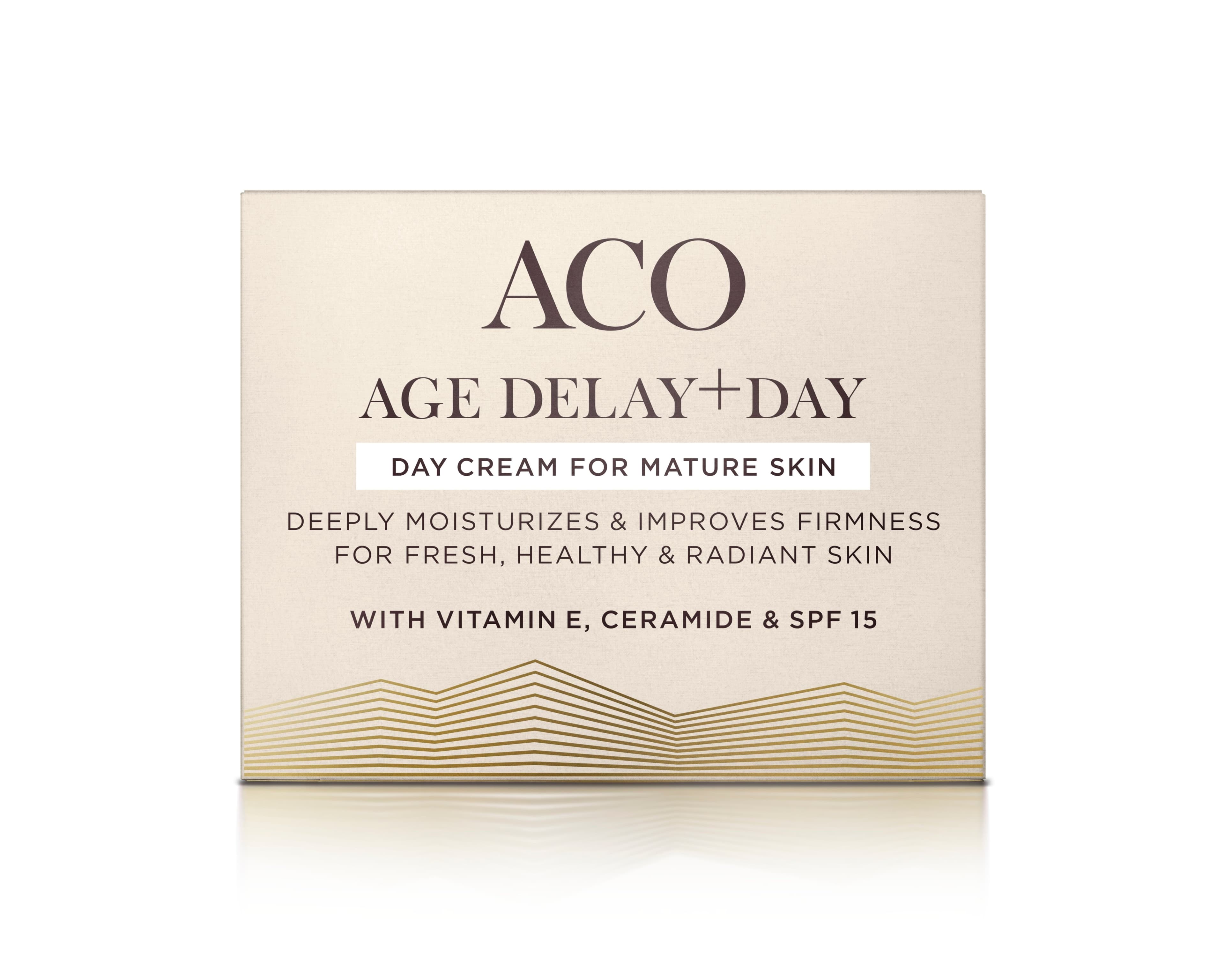 ACO Face Age Delay+ Day Cream Anti Age Dagkräm Parfymerad 50 ml - produktbild 2