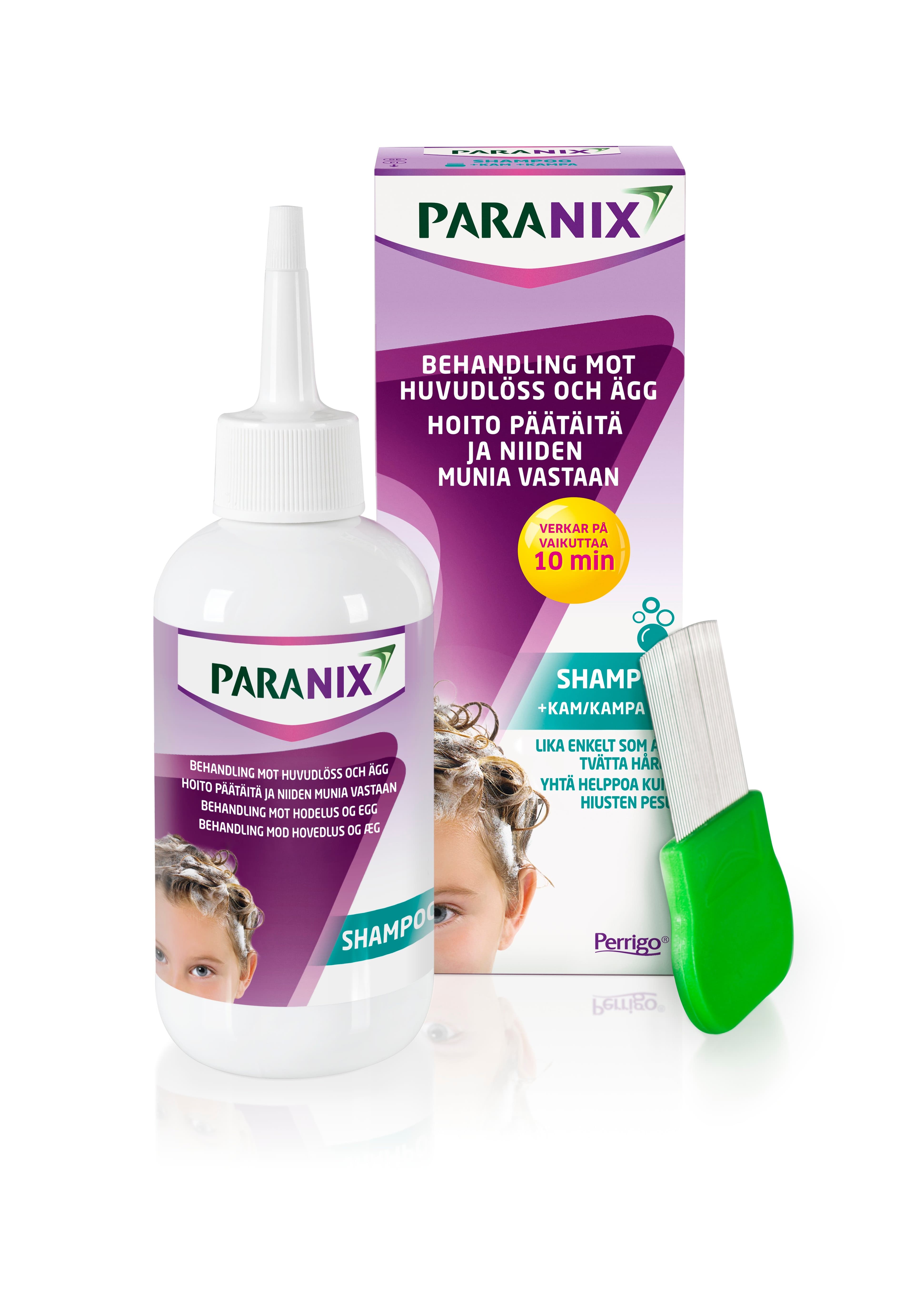 Paranix Lusschampo Parfymerad 200 ml