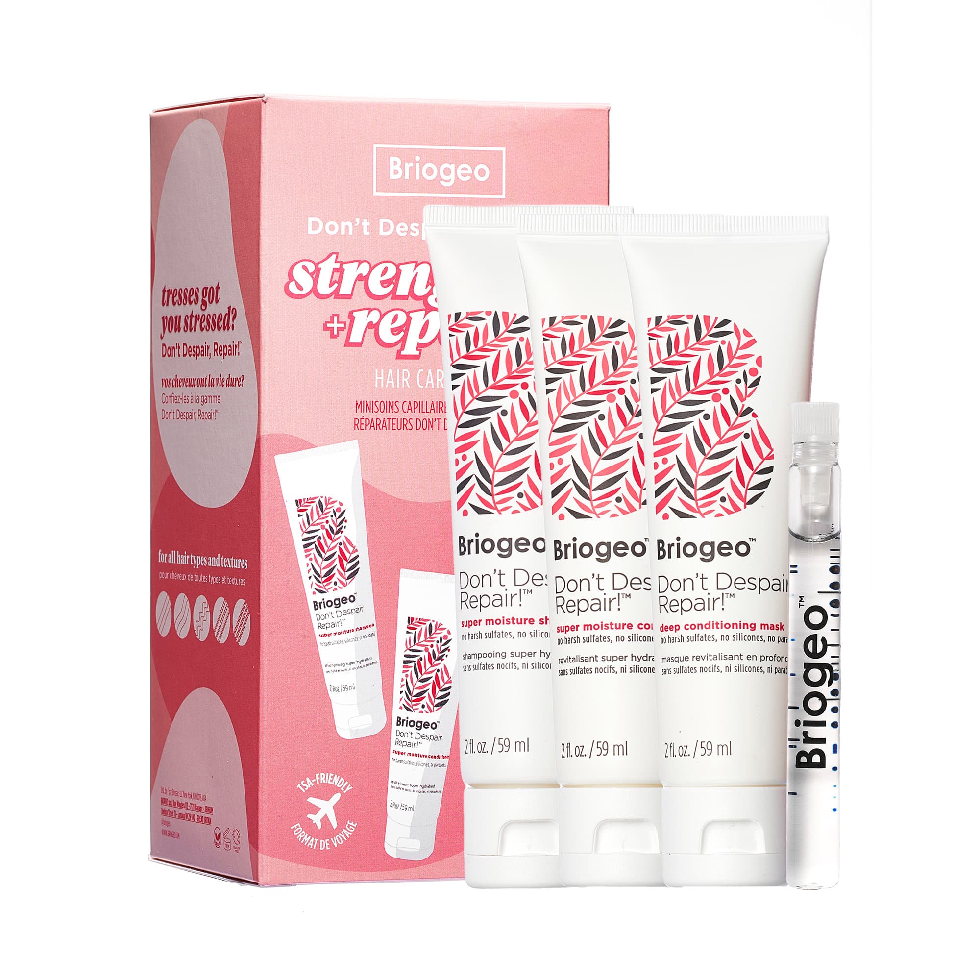 Briogeo Don't Despair, Repair! Strengthen + Repair Hair Care Minis