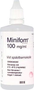 Minifom orala droppar 100 mg/ml 30 ml
