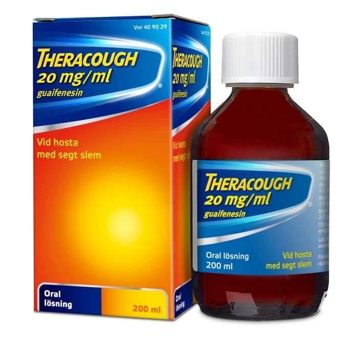 Theracough, Oral lösning 20 mg/ml 200 ml