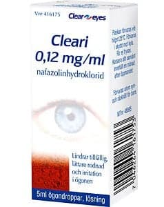 Cleari, ögondroppar, lösning 0,12 mg/ml 5 ml