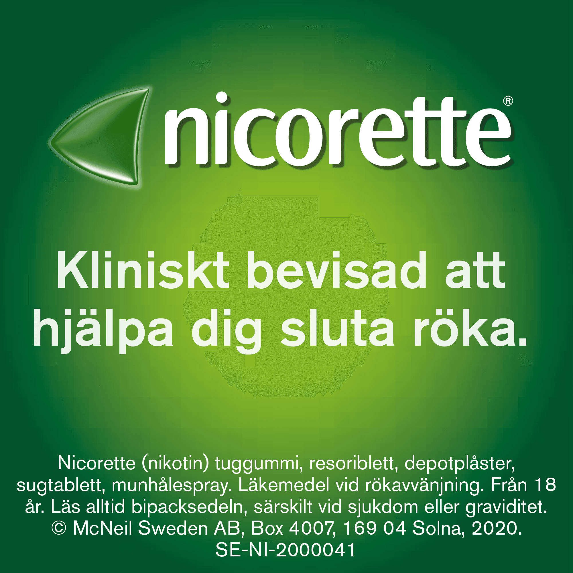 Nicorette Pepparmint, komprimerad sugtablett 4 mg 8 x 20 st 2