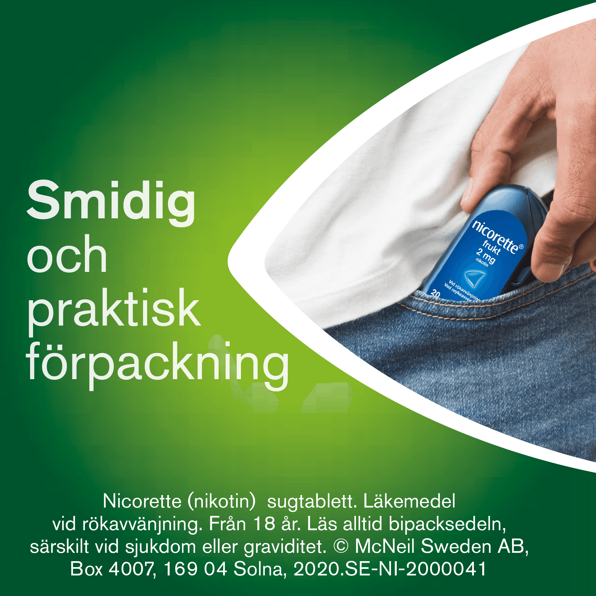 Nicorette Pepparmint, komprimerad sugtablett 4 mg 8 x 20 st 5