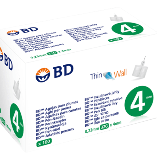 BD Pennkanyler 4 mm 100 st