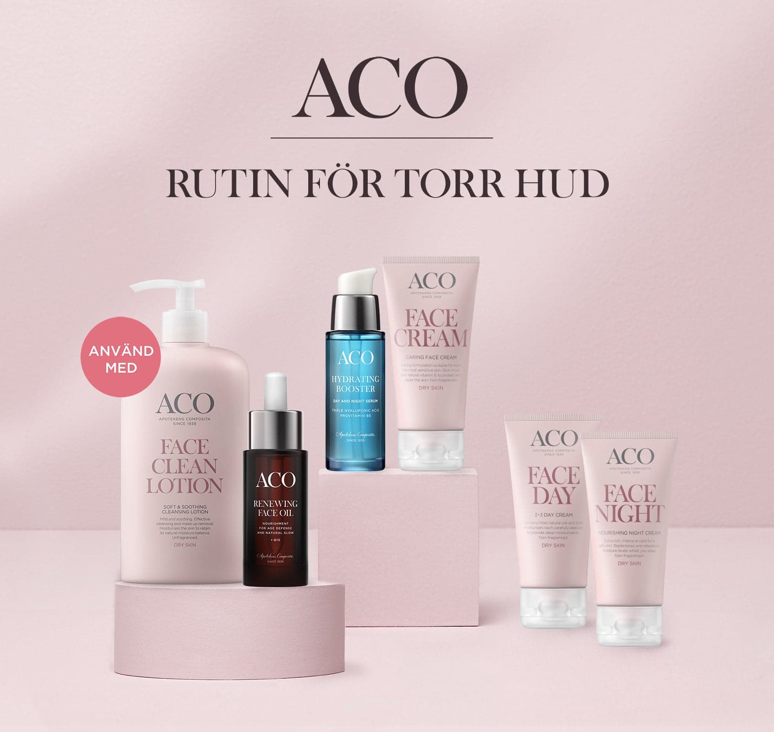 ACO Face 3+3 Day Cream Parfymfri Dagkräm 50 ml - produktbild 5