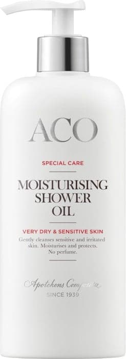 ACO Special Care Moisturising Shower Oil Parfymfri Duscholja 300 ml