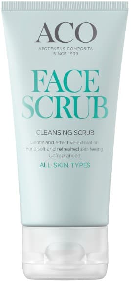 ACO Face Cleansing Scrub Parfymfri Ansiktsskrubb 50 ml