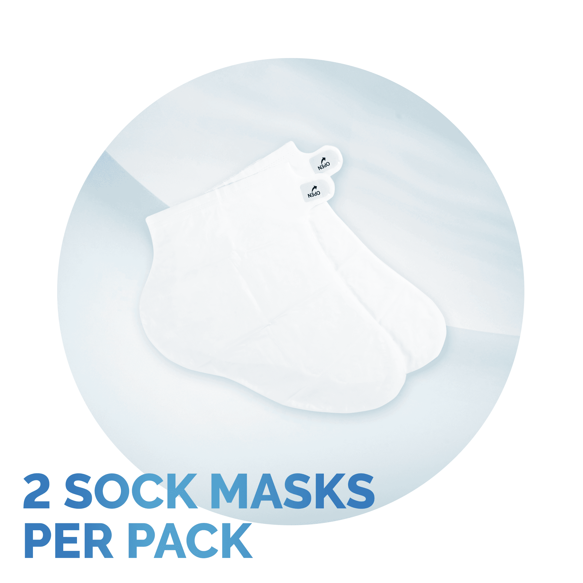 Scholl Moisturising Pedi Mask 1 par 3