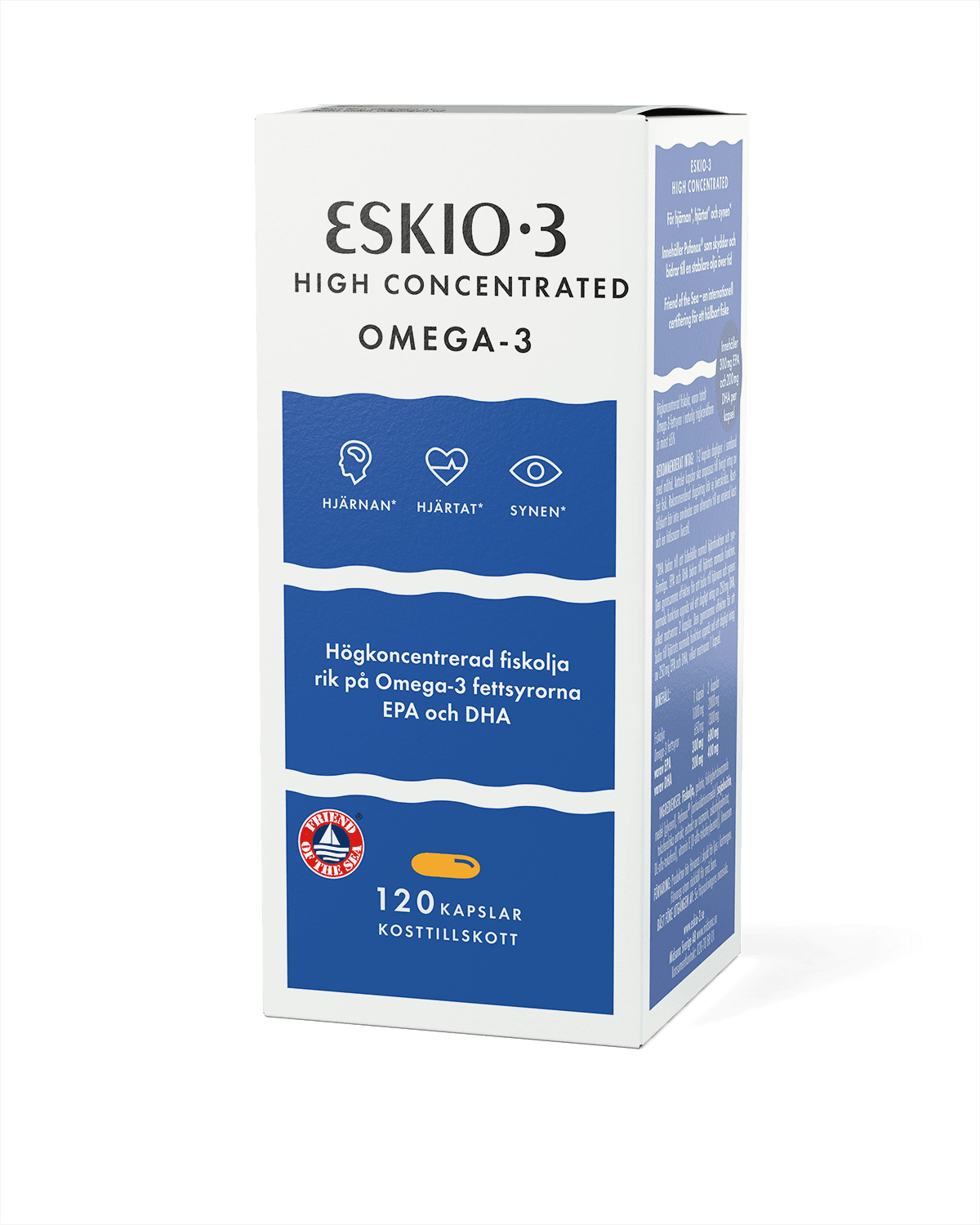 ESKIO-3 High Concentrated Omega-3 120 kapslar