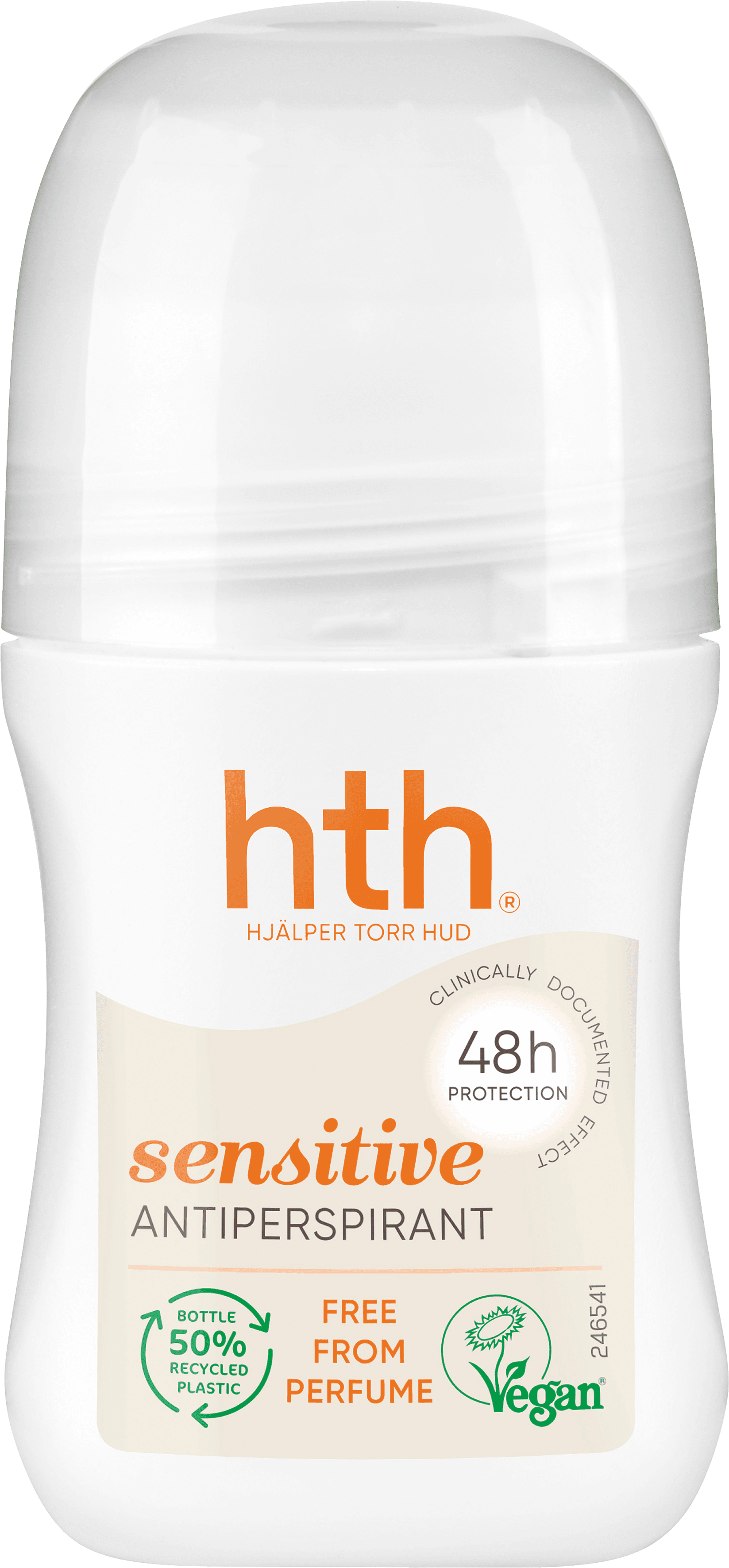 Hth Sensitive Antiperspirant Deodorant Oparfymerad 50 ml