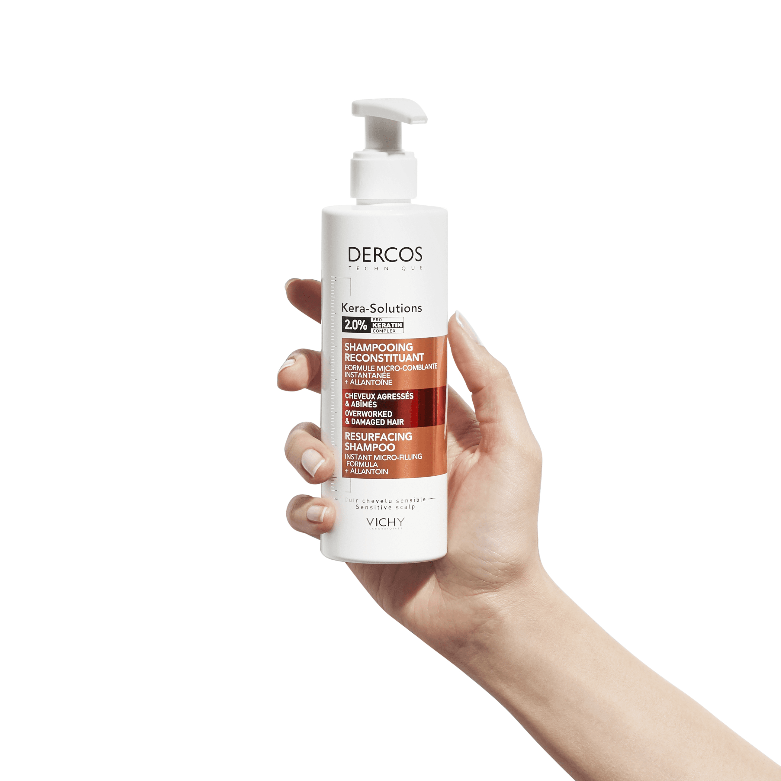 Vichy Dercos Kera-Solutions Schampo 250 ml - produktbild 4