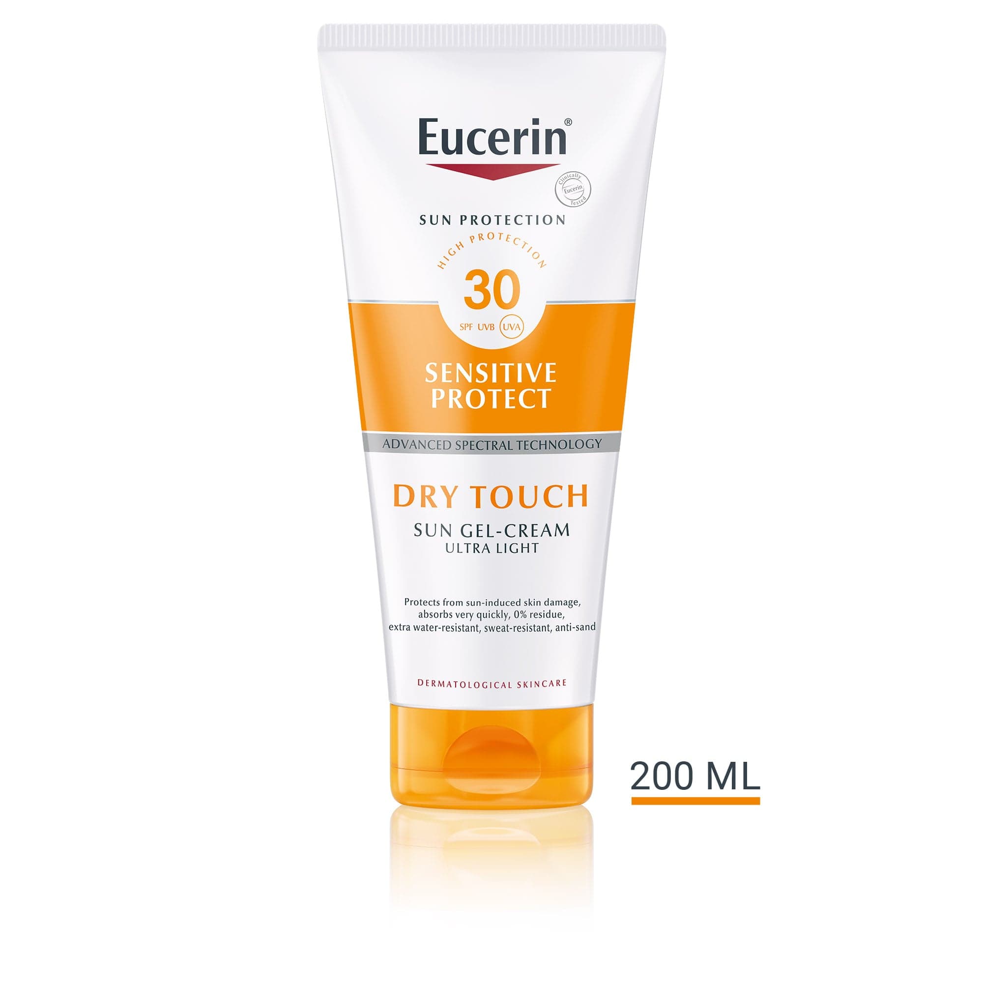 Eucerin Sun Gel-Cream Dry Touch SPF 30 200 ml - produktbild 5