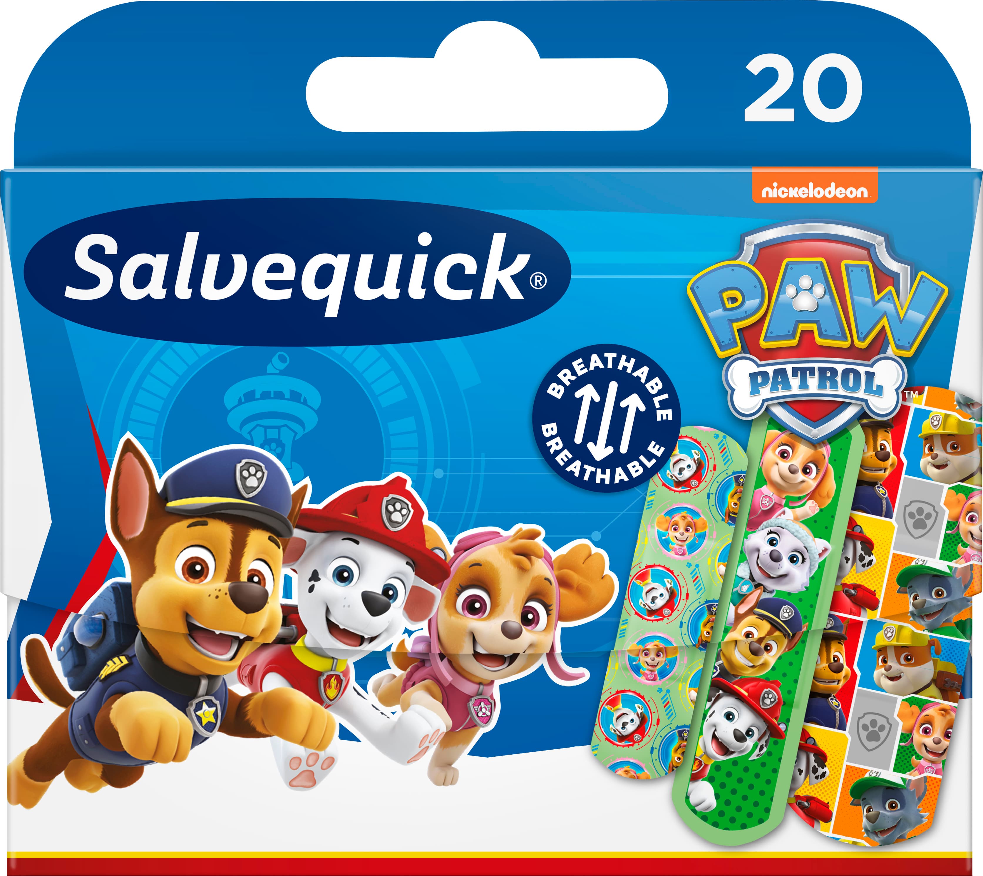 Salvequick Paw Patrol barnplåster 20 st