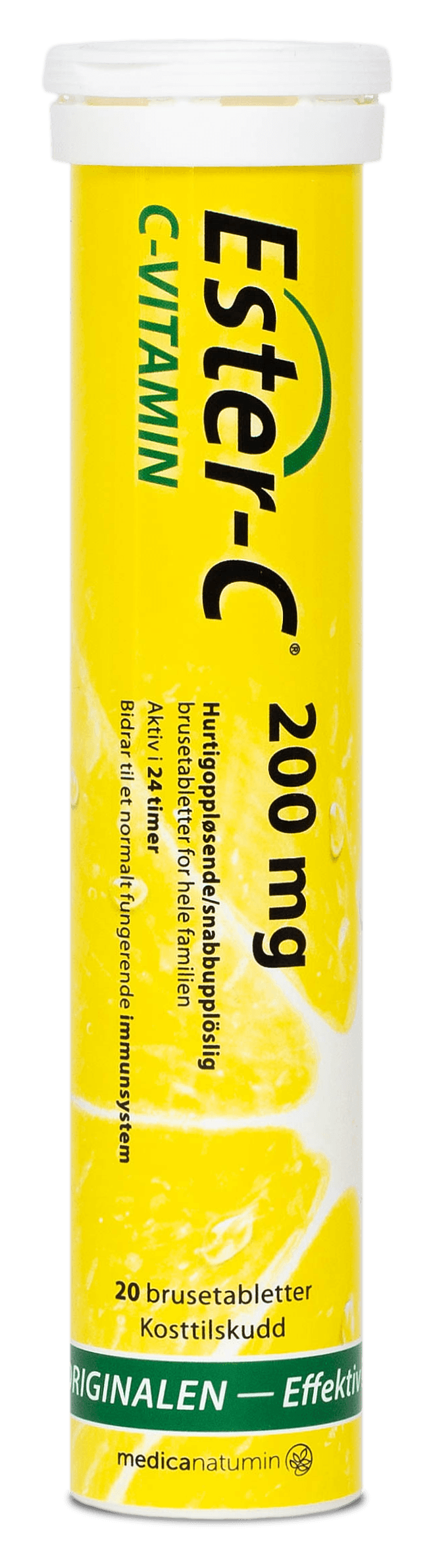 Ester-C brustablett C-Vitamin 200 mg 20 st