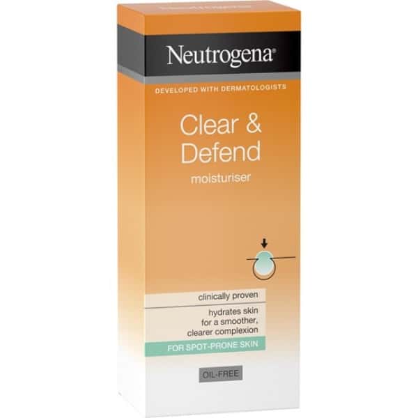 Neutrogena Clear & Defend Moisturiser 50 ml