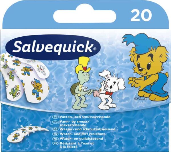 Salvequick Bamse barnplåster 20 st