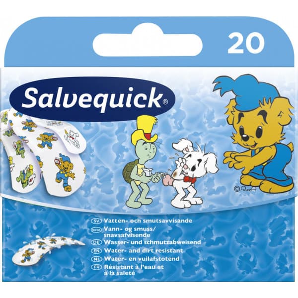 Salvequick Bamse barnplåster 20 st