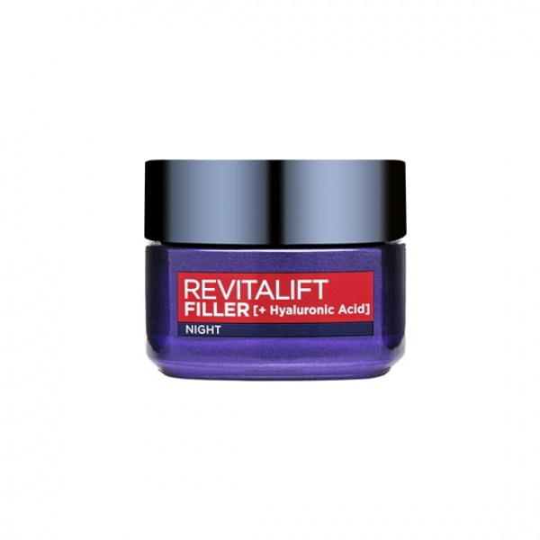 L'Oréal Paris Revitalift Filler Hyaluronic Acid Replumping Care Night 50 ml