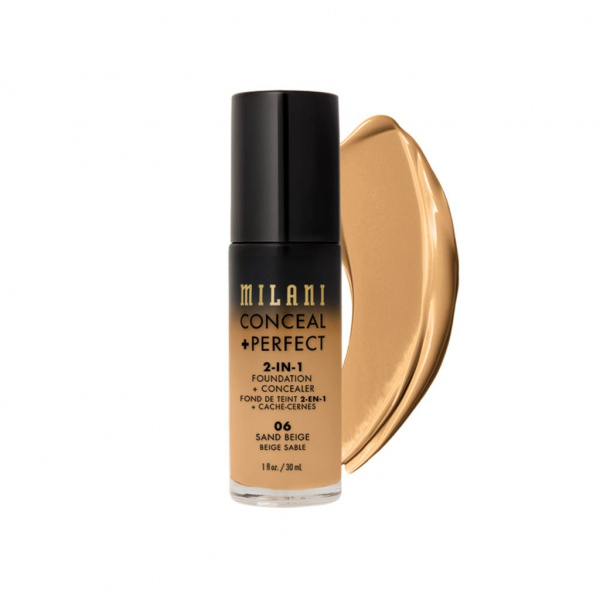 Milani Conceal + Perfect 2-in-1 Foundation + Concealer Sand Beige 30 ml