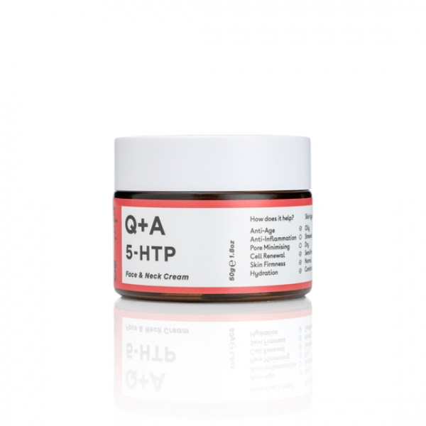 Q+A 5-HTP Face & Neck Cream 50 g