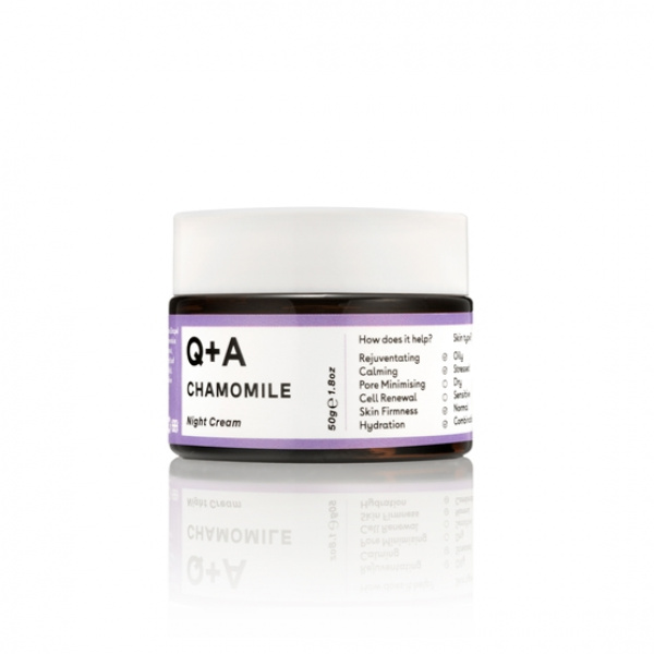 Q+A Chamomile Night Cream 50 g