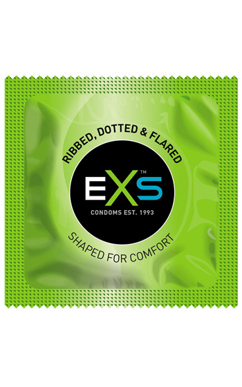 EXS Ribbed Dotted Flared 10-pack