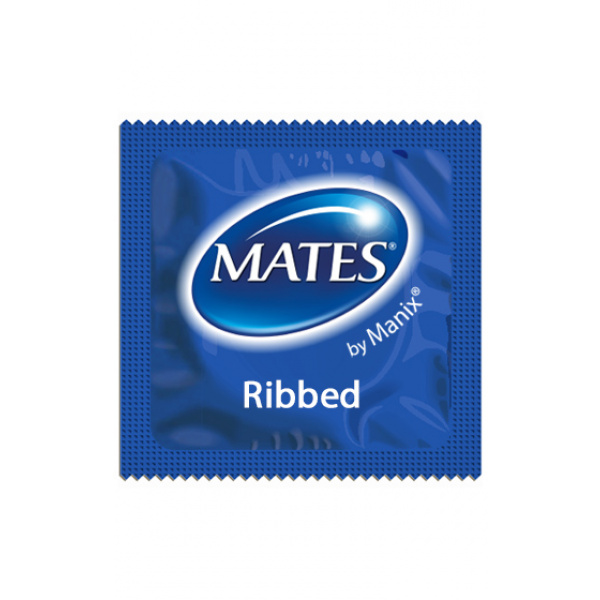 Mates Ribbed 144-pack