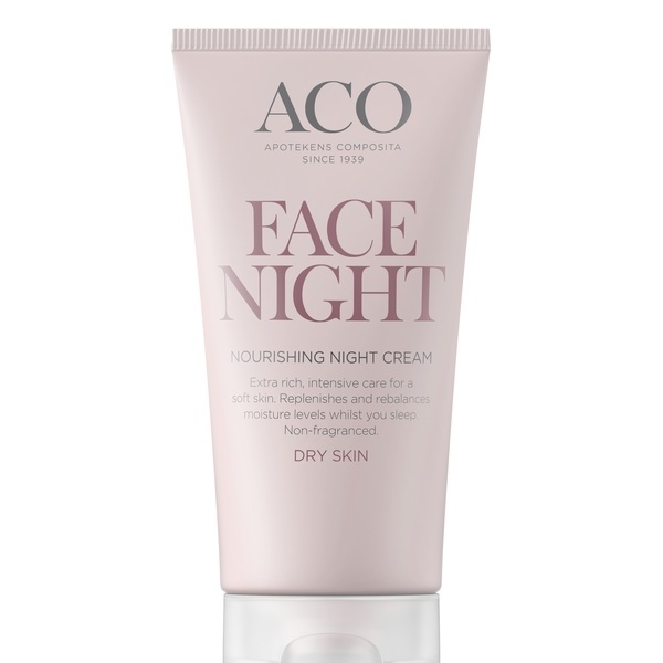 ACO Face Nourishing Night Cream Nattkräm Parfymfri 50 ml