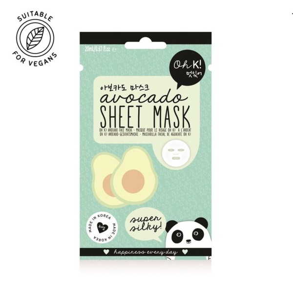 Oh K! Sheet Mask - Avocado 20 ml