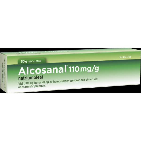 Alcosanal® Rektalsalva 110mg/g Tub, 50g