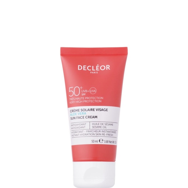 DECLÉOR Aloe Vera Sun Face Cream SPF50 50 ml