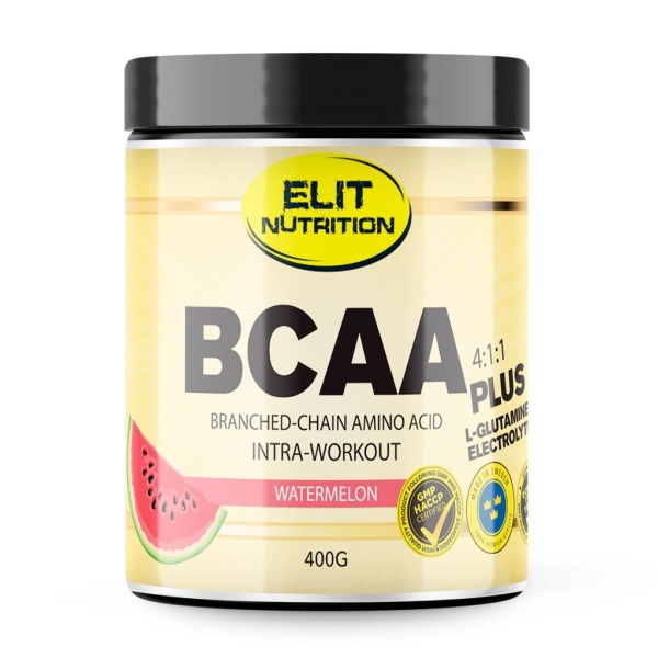 Elit Nutrition BCAA 4:1:1 + L-glutamine Watermelon 400g