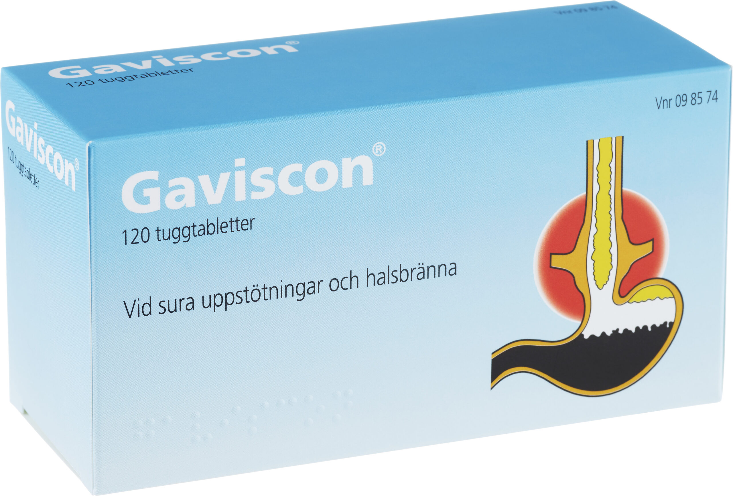 Gaviscon tuggtablett 120 st