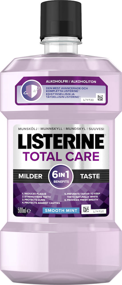 Listerine Total Care Mild Munskölj 500ml