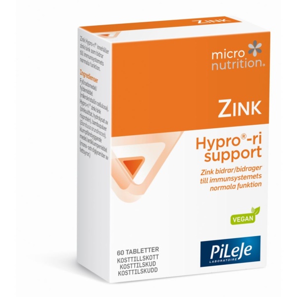 Micronutrition Zink Hypro-ri Support 60 tabletter