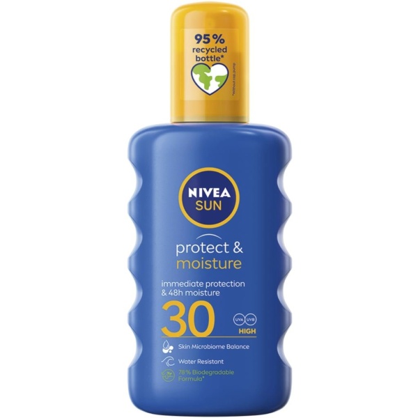 NIVEA Sun Protect & Moisture SPF30 Sun Spray 200 ml