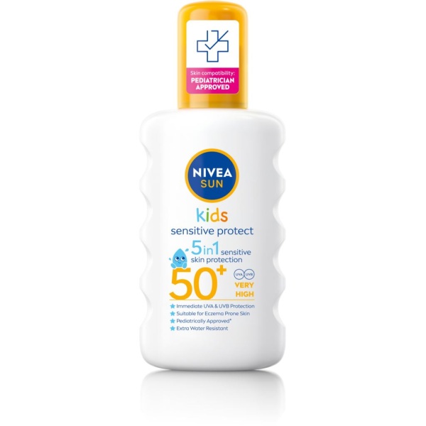 Nivea Sun Kids Sensitive Protect SPF50+ Sun Spray 200 ml