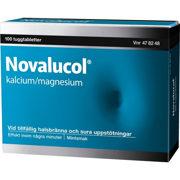 Novalucol® Tuggtablett Blister, 100tabletter